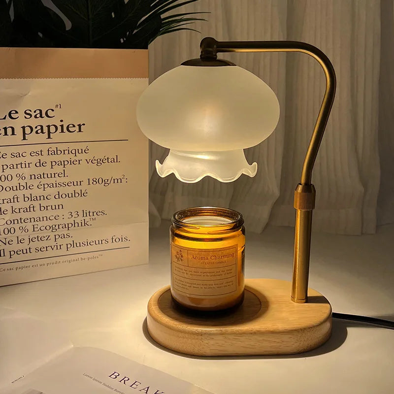 Warmer Wax Lamp, Fragrant Incense Lamp, Bedroom Lamp, Romantic Candle Light