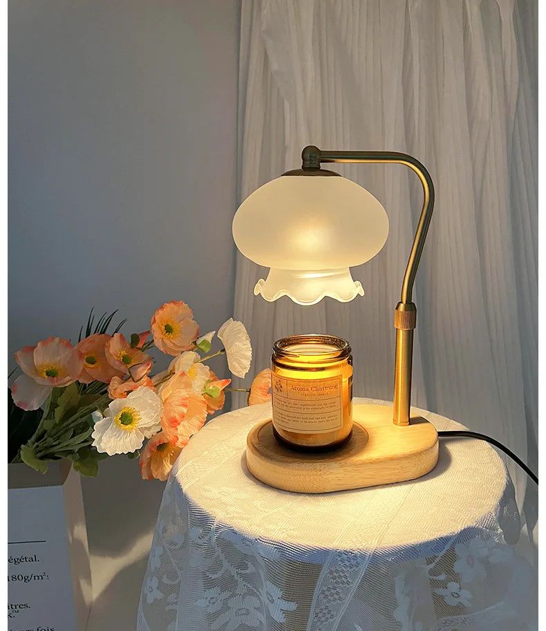 Warmer Wax Lamp, Fragrant Incense Lamp, Bedroom Lamp, Romantic Candle Light