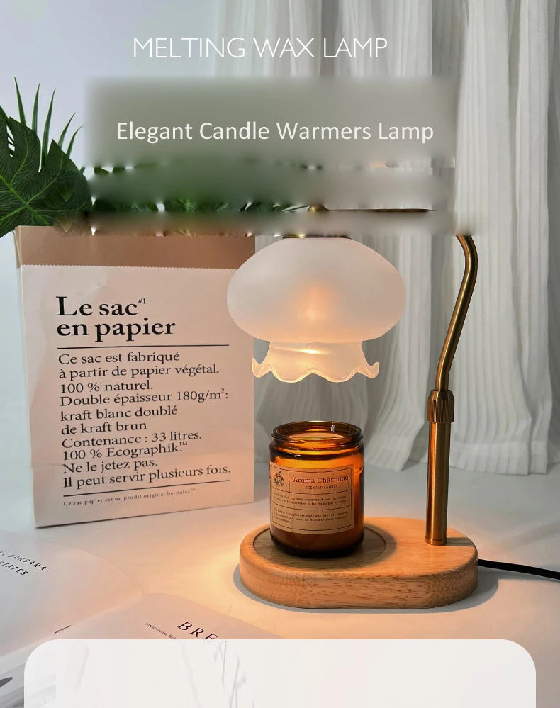 Warmer Wax Lamp, Fragrant Incense Lamp, Bedroom Lamp, Romantic Candle Light